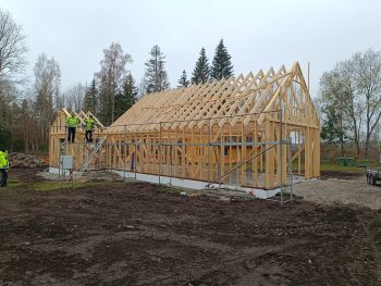 Puitmaja karkassi ehitus